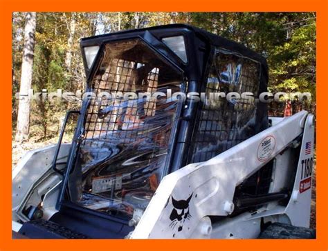 skid steer enter cab from the side|homemade skid steer cab enclosure.